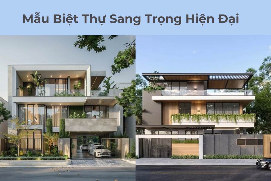 biêjt thự hiện đại