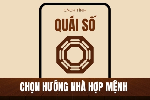 Cách tính quái số chọn hướng nhà chuẩn 2025