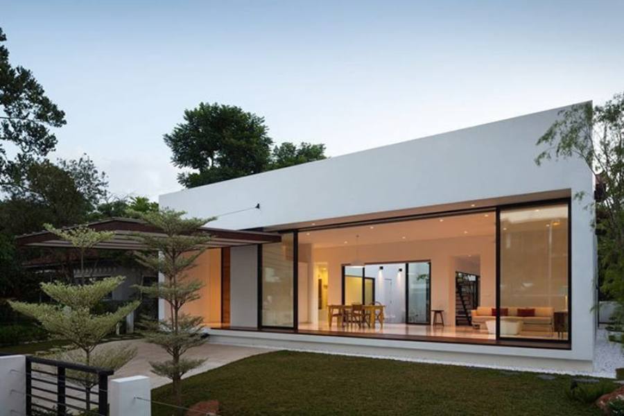TOP 10 Mẫu Nhà Cấp 4 Đẹp 2025 – Xu Hướng Thiết Kế Hiện Đại, Tiện Nghi 7 Mẫu nhà cấp 4 không gian mở
