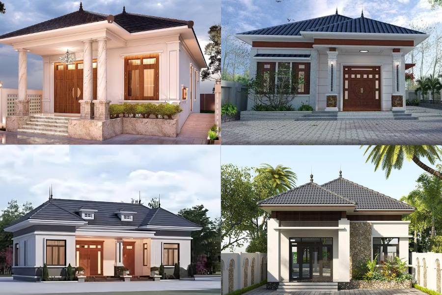 TOP 10 Mẫu Nhà Cấp 4 Đẹp 2025 – Xu Hướng Thiết Kế Hiện Đại, Tiện Nghi 11 mẫu nhà cấp 4 mái Nhật