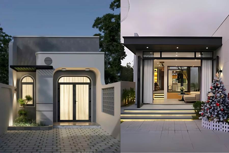 nhà cấp 4 hiện đại
