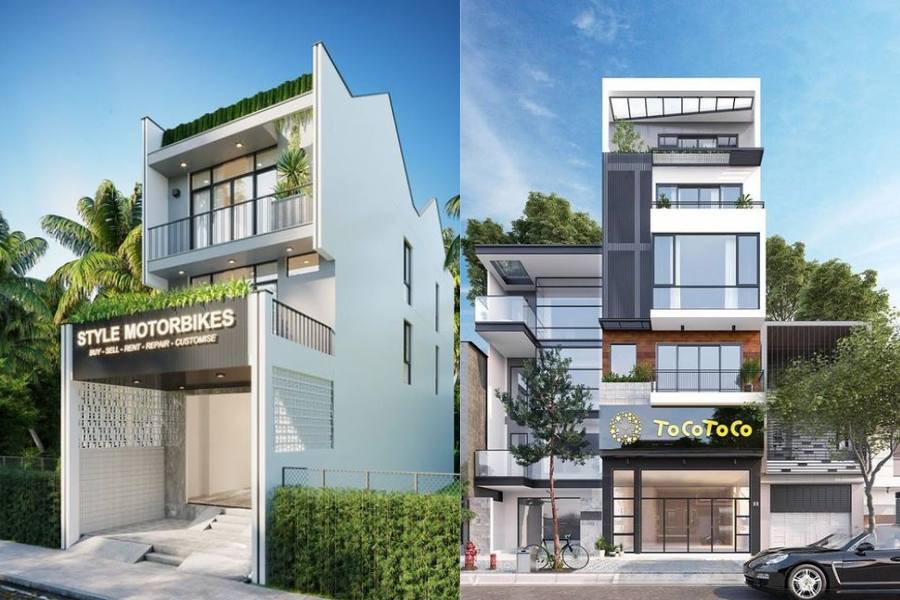 Nhà ống kết hợp kinh doanh