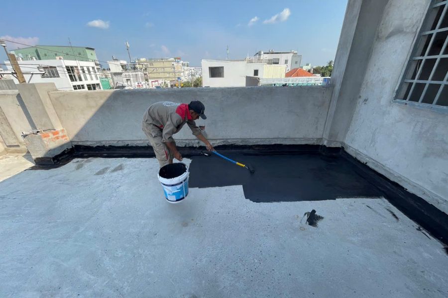 Sơn chống thấm tâng mái