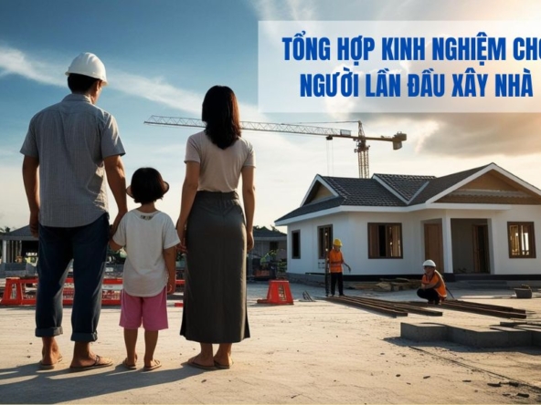 Tổng hợp kinh nghiệm cho người lần đầu xây nhà