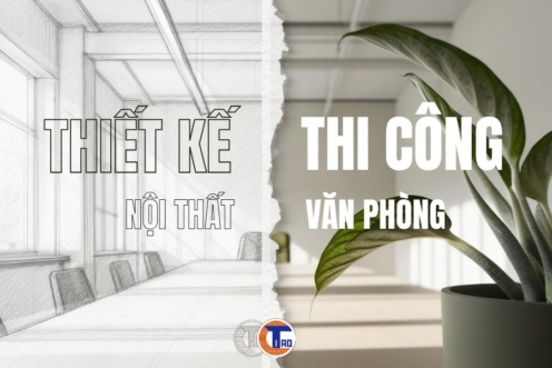 Thiết kế và thi công nội thất văn phòng