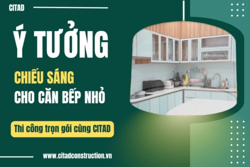 Chiếu sáng cho căn bếp nhỏ 2025