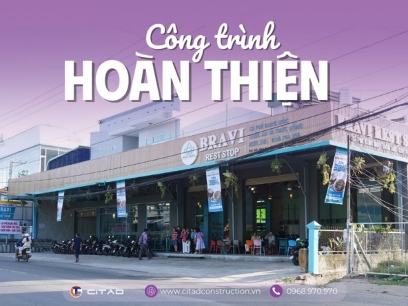 CITAD Hoàn thiện công trình trạm dừng chân An Giang - Bravi Rest Stop