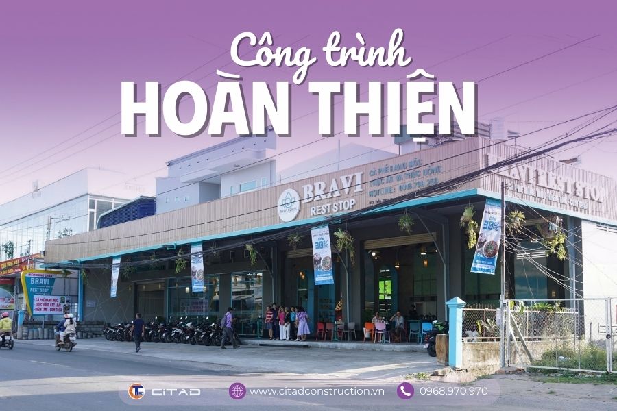 CITAD Hoàn thiện công trình trạm dừng chân An Giang - Bravi Rest Stop