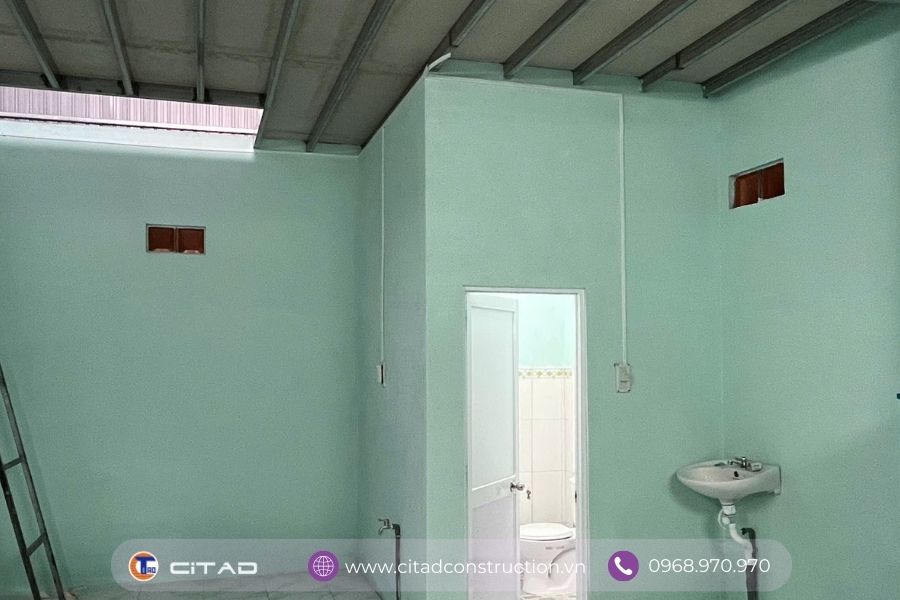 Khung cảnh bên trong ngôi nhà sau cải tạo