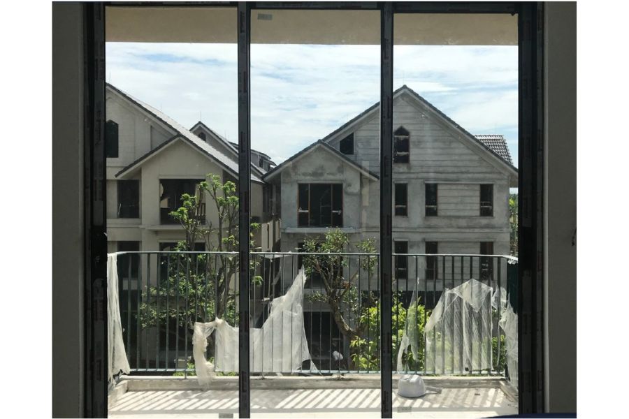 Cửa đi mở trượt - Nhôm kính XingFa An Giang