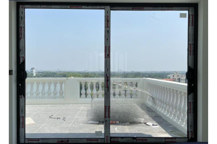 Cửa đi mở trượt - Nhôm kính XingFa An Giang
