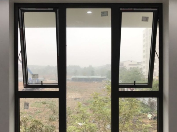 Cửa hất nhôm 1 cánh - Nhôm kính Xingfa