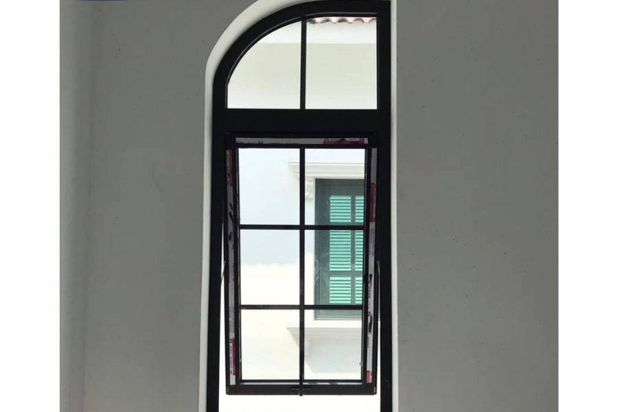 Cửa hất nhôm 1 cánh - Nhôm kính XingFa An Giang