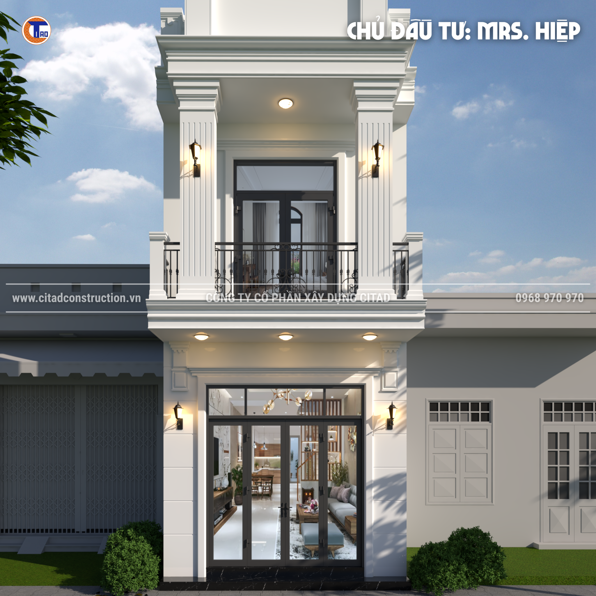 Thiết kế và thi công trọn gói Hiệp's house