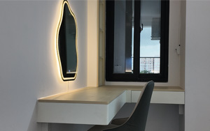 Bàn trang điểm cốt gỗ công nghiệp - MDF chống ẩm lõi xanh