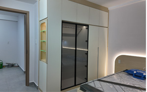 Tủ quần áo cốt gỗ công nghiệp - MDF chống ẩm